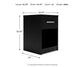 Finch One Drawer Night Stand Signature Design by Ashley®