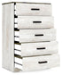 Shawburn Five Drawer Chest Signature Design by Ashley®