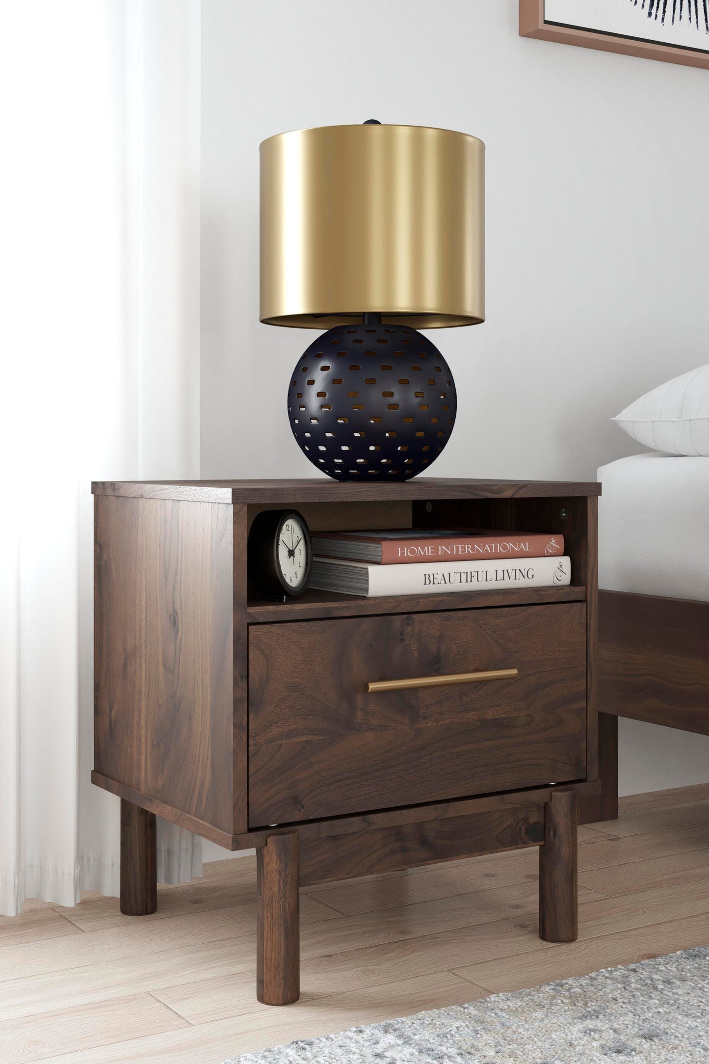 Calverson One Drawer Night Stand Signature Design by Ashley®