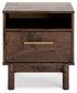 Calverson One Drawer Night Stand Signature Design by Ashley®