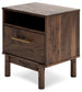 Calverson One Drawer Night Stand Signature Design by Ashley®