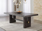 Burkhaus RECT Dining Room EXT Table Signature Design by Ashley®
