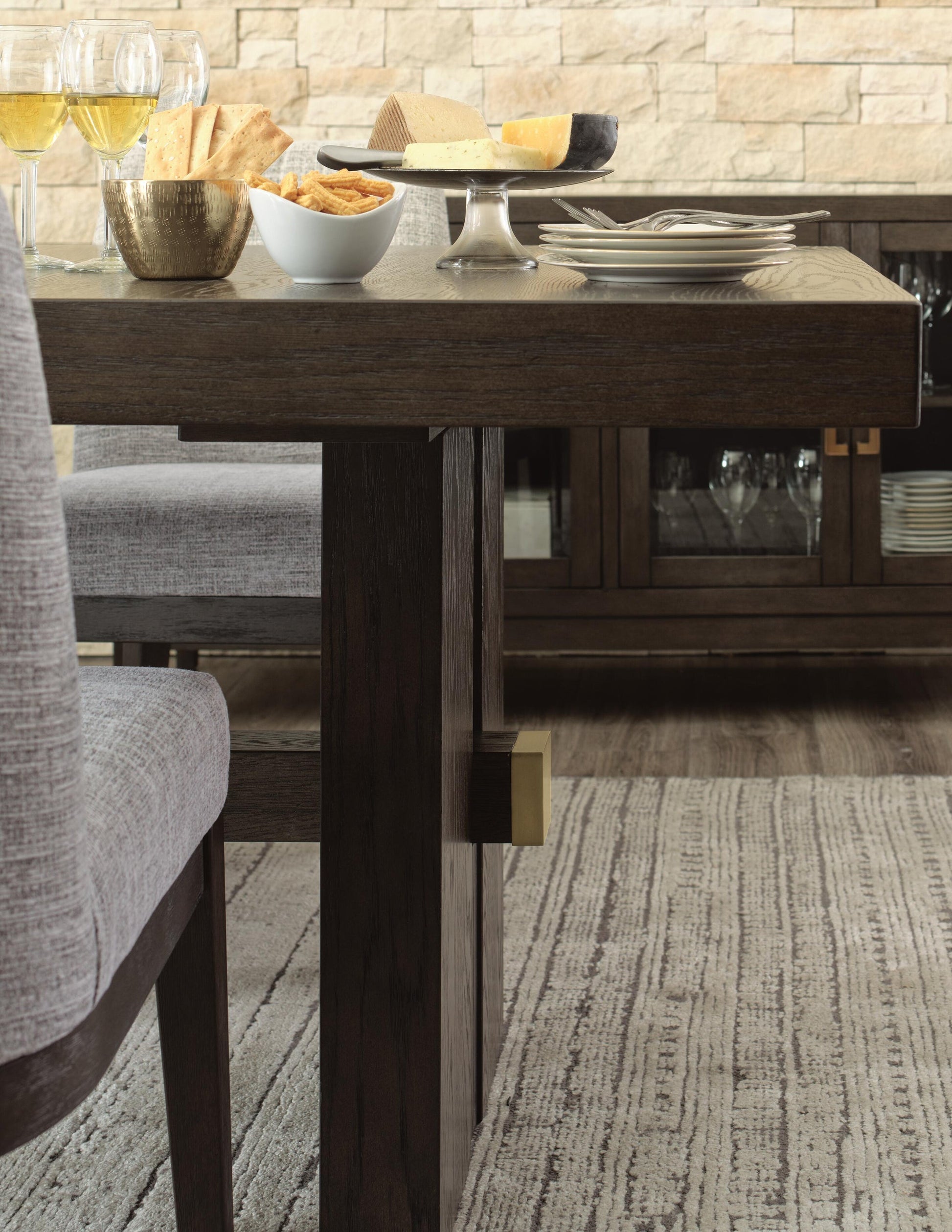 Burkhaus RECT Dining Room EXT Table Signature Design by Ashley®