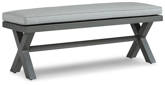 Elite Park Bench with Cushion Signature Design by Ashley®