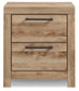 Hyanna Two Drawer Night Stand Signature Design by Ashley®