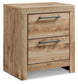 Hyanna Two Drawer Night Stand Signature Design by Ashley®