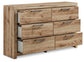 Hyanna Six Drawer Dresser Signature Design by Ashley®