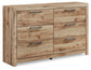 Hyanna Six Drawer Dresser Signature Design by Ashley®
