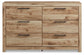 Hyanna Six Drawer Dresser Signature Design by Ashley®