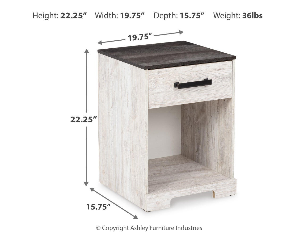 Shawburn One Drawer Night Stand Signature Design by Ashley®