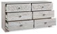 Paxberry Six Drawer Dresser Signature Design by Ashley®