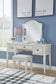 Robbinsdale Mirrored Vanity with Bench Signature Design by Ashley®