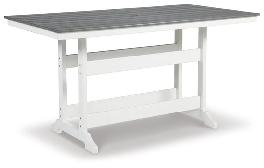 Transville RECT COUNTER TABLE W/UMB OPT Signature Design by Ashley®