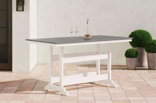 Transville RECT COUNTER TABLE W/UMB OPT Signature Design by Ashley®