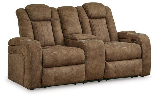 Wolfridge PWR REC Loveseat/CON/ADJ HDRST Signature Design by Ashley®