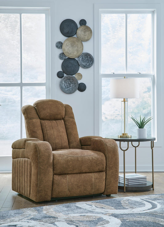 Wolfridge PWR Recliner/ADJ Headrest Signature Design by Ashley®