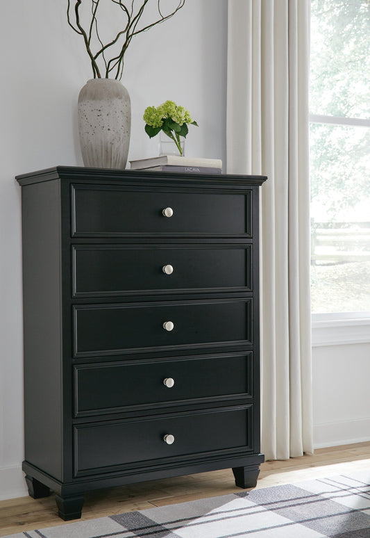 Lanolee Five Drawer Chest Signature Design by Ashley®