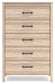 Battelle Five Drawer Chest Signature Design by Ashley®