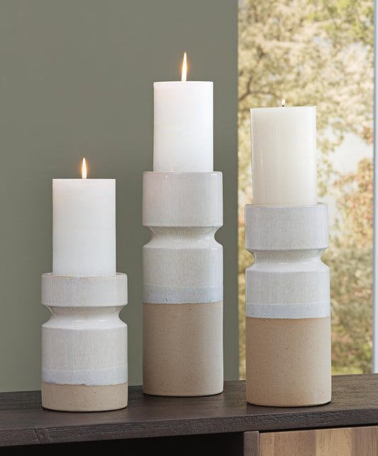 Hurston Candle Holder Set (3/CN) Signature Design by Ashley®
