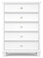 Fortman Five Drawer Chest Signature Design by Ashley®