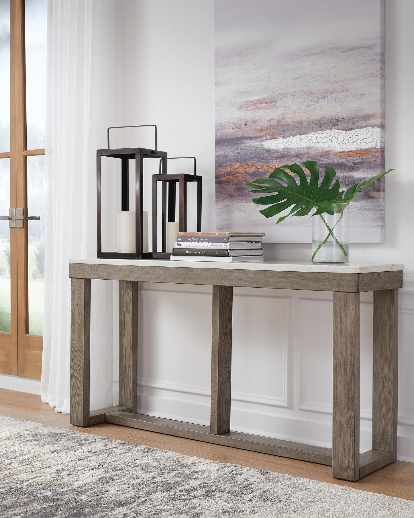 Loyaska Sofa Table Signature Design by Ashley®