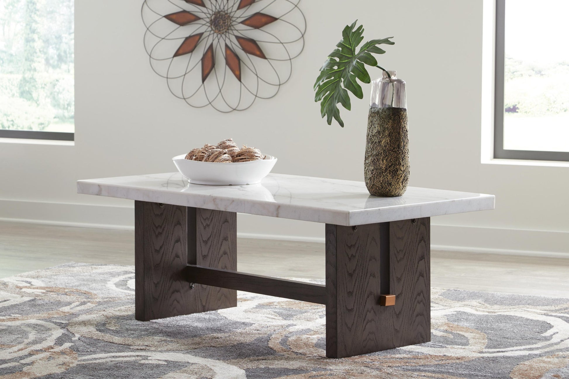 Burkhaus Rectangular Cocktail Table Signature Design by Ashley®