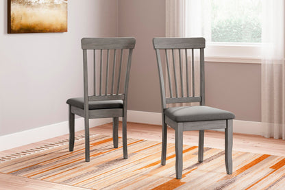 Shullden Dining UPH Side Chair (2/CN) Signature Design by Ashley®
