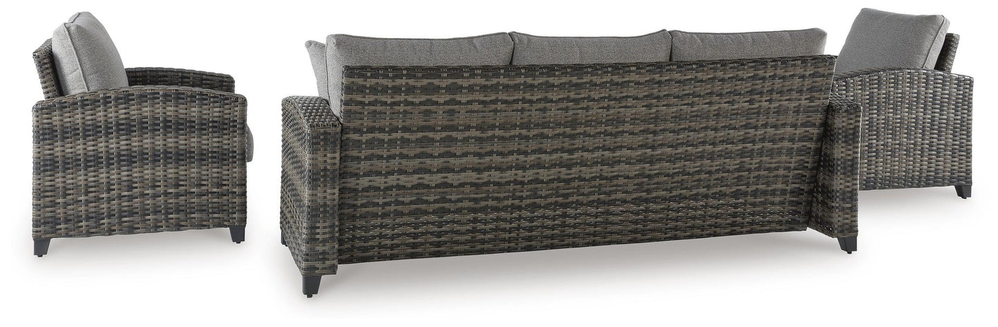 Oasis Court Sofa/Chairs/Table Set (4/CN) Signature Design by Ashley®