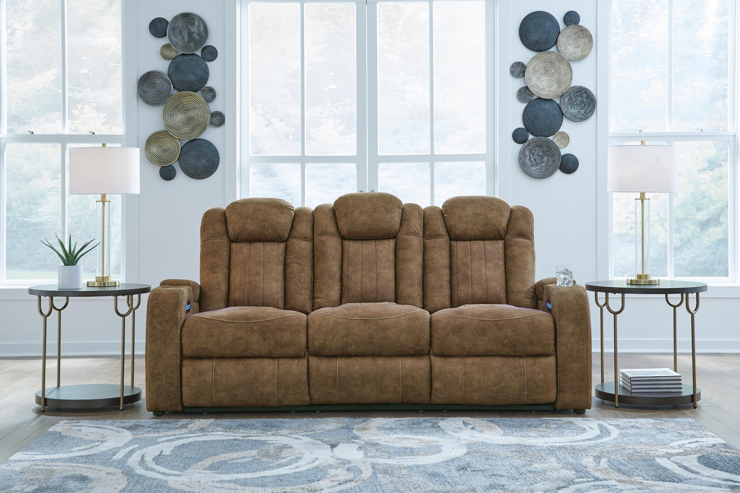 Wolfridge PWR REC Sofa with ADJ Headrest Signature Design by Ashley®