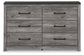 Bronyan Six Drawer Dresser Signature Design by Ashley®