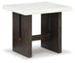 Burkhaus Rectangular End Table Signature Design by Ashley®