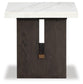 Burkhaus Rectangular End Table Signature Design by Ashley®