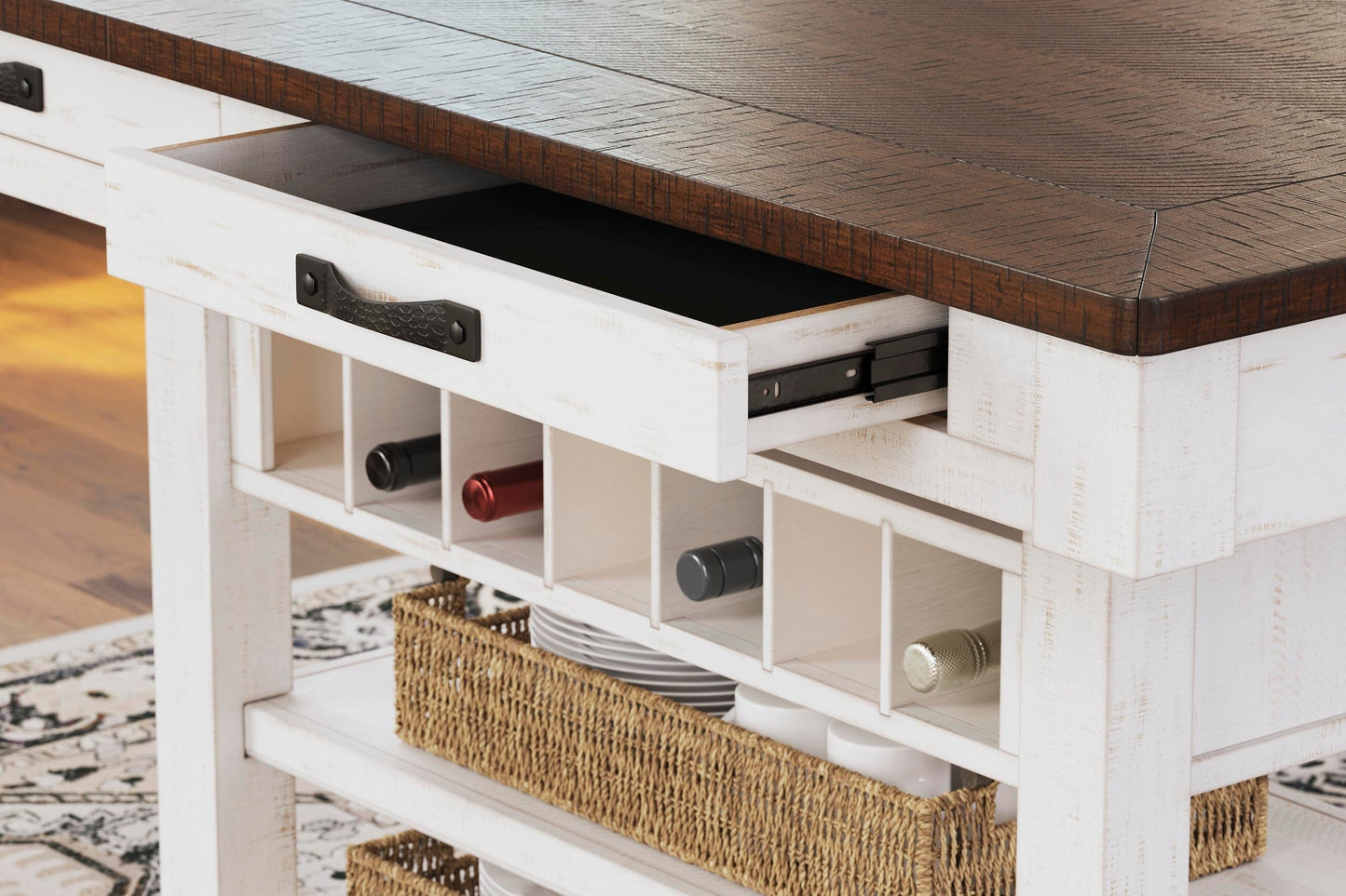 Valebeck RECT Dining Room Counter Table Signature Design by Ashley®
