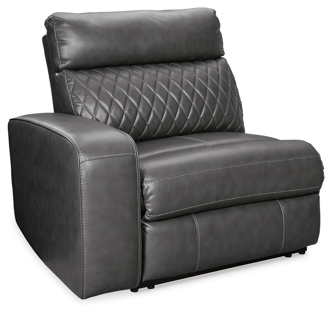 Samperstone 2-Piece Power Reclining Sectional Loveseat Signature Design by Ashley®