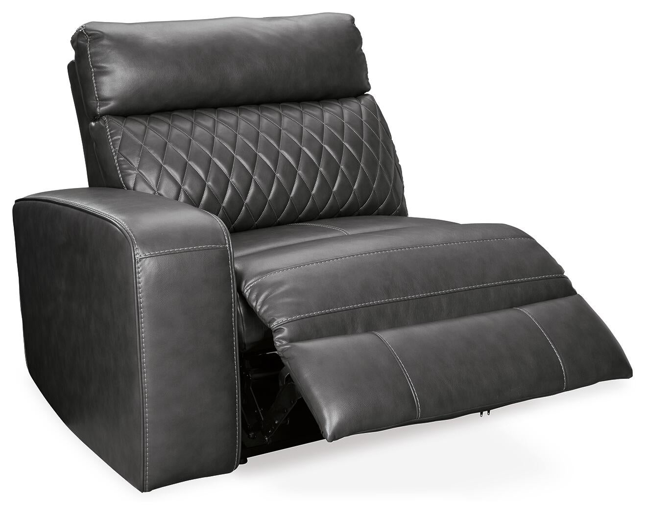 Samperstone 2-Piece Power Reclining Sectional Loveseat Signature Design by Ashley®