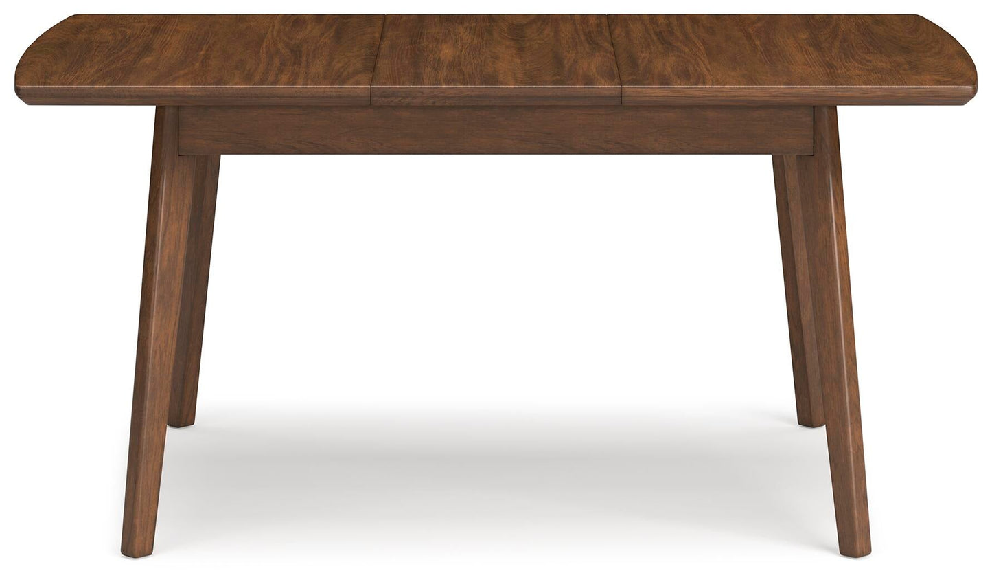 Lyncott RECT DRM Butterfly EXT Table Signature Design by Ashley®