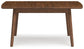 Lyncott RECT DRM Butterfly EXT Table Signature Design by Ashley®