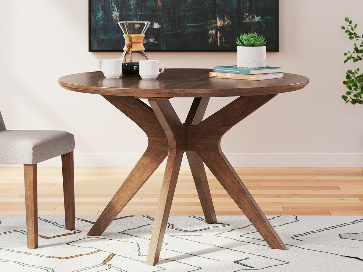 Lyncott Round Dining Room Table Signature Design by Ashley®