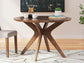 Lyncott Round Dining Room Table Signature Design by Ashley®