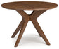 Lyncott Round Dining Room Table Signature Design by Ashley®