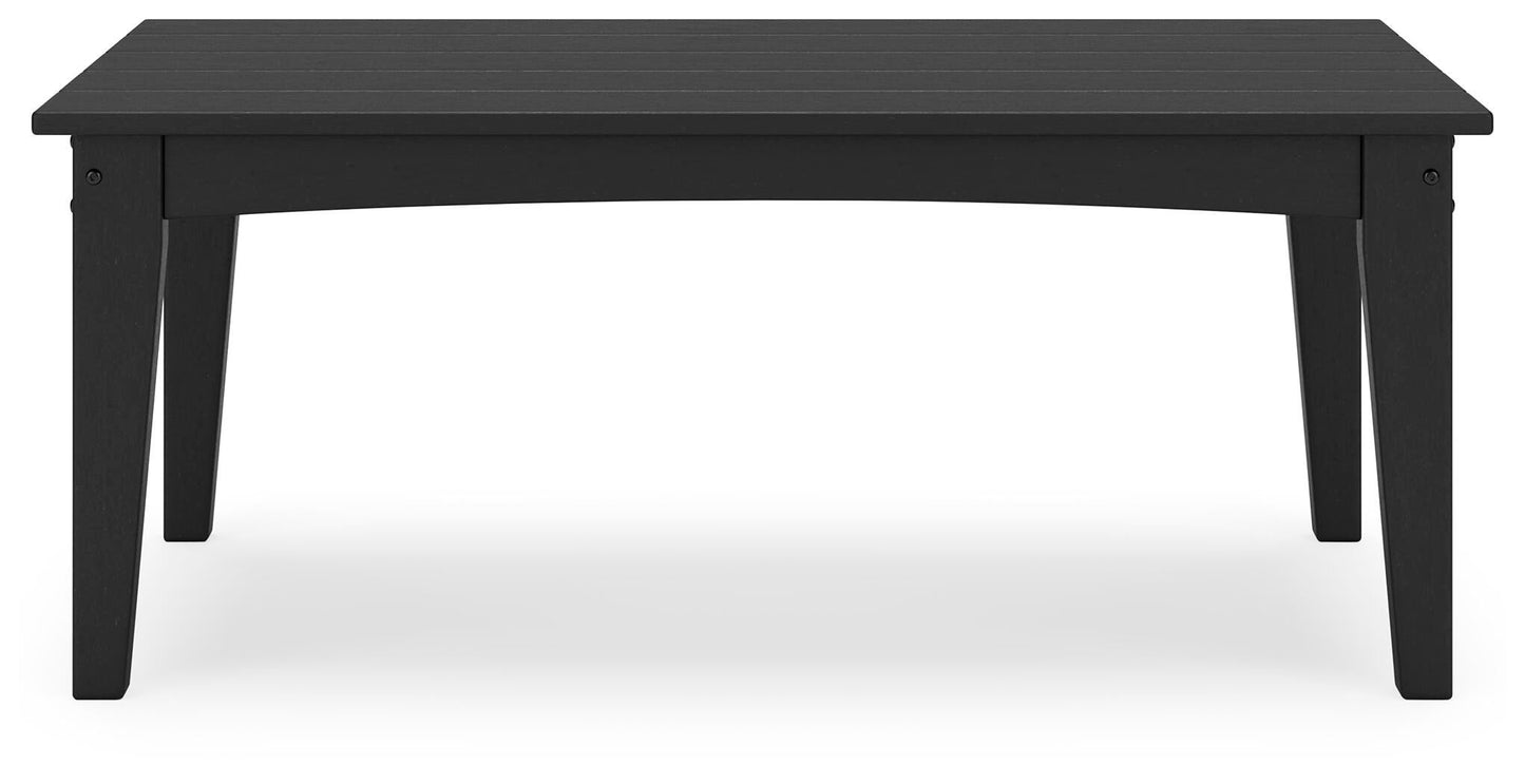 Hyland Wave Rectangular Cocktail Table Signature Design by Ashley®