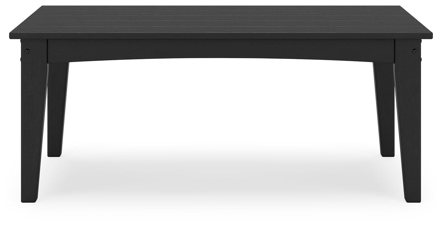 Hyland Wave Rectangular Cocktail Table Signature Design by Ashley®