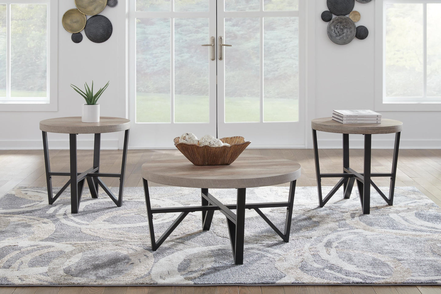 Deanlee Occasional Table Set (3/CN) Signature Design by Ashley®
