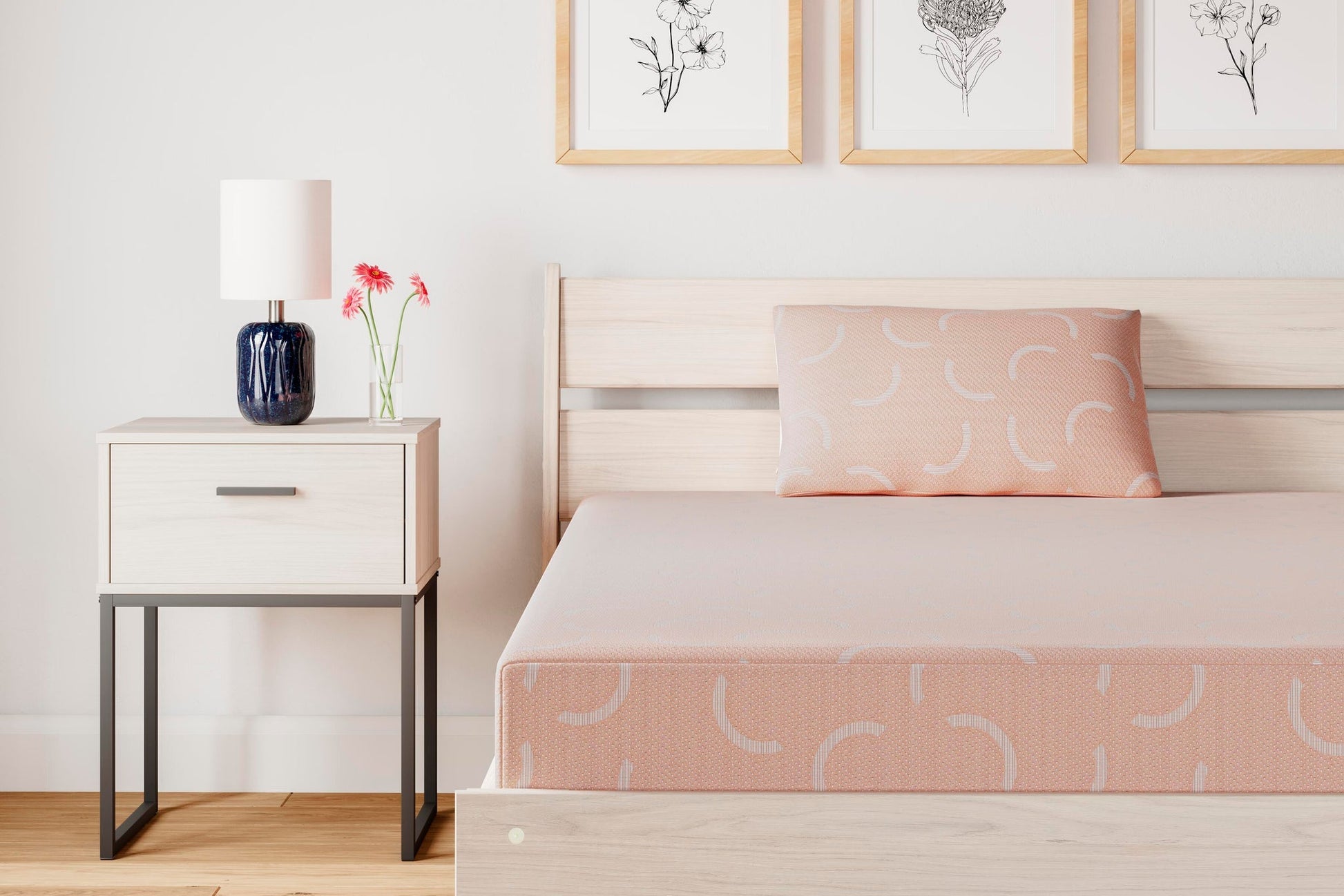 Ikidz Coral  Mattress And Pillow 2/Cn Sierra Sleep® by Ashley