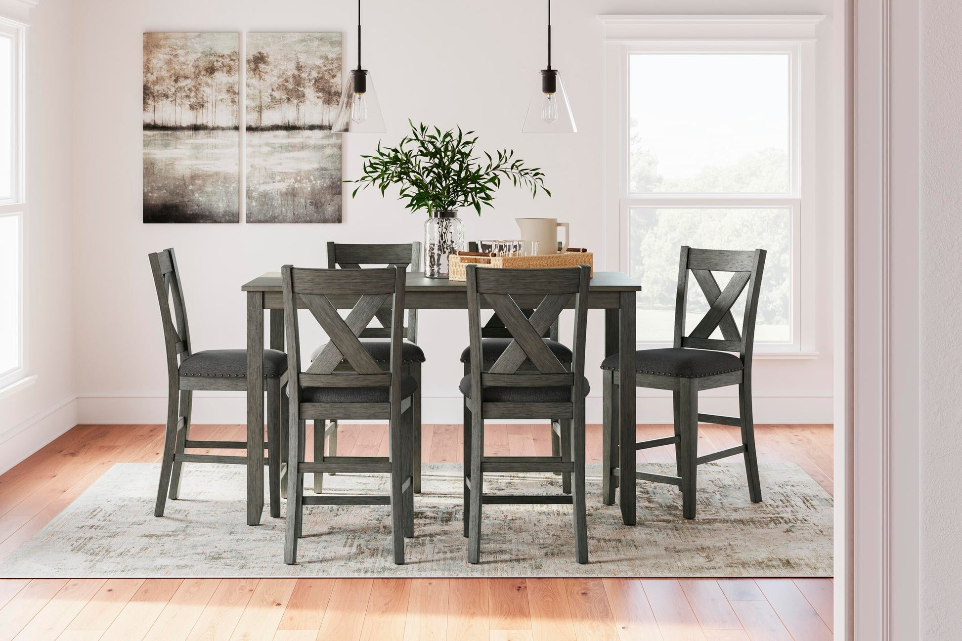 Caitbrook RECT DRM Counter TBL Set(7/CN) Signature Design by Ashley®