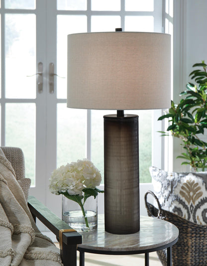 Dingerly Glass Table Lamp (1/CN) Signature Design by Ashley®