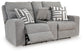 Biscoe PWR REC Loveseat/CON/ADJ HDRST Signature Design by Ashley®