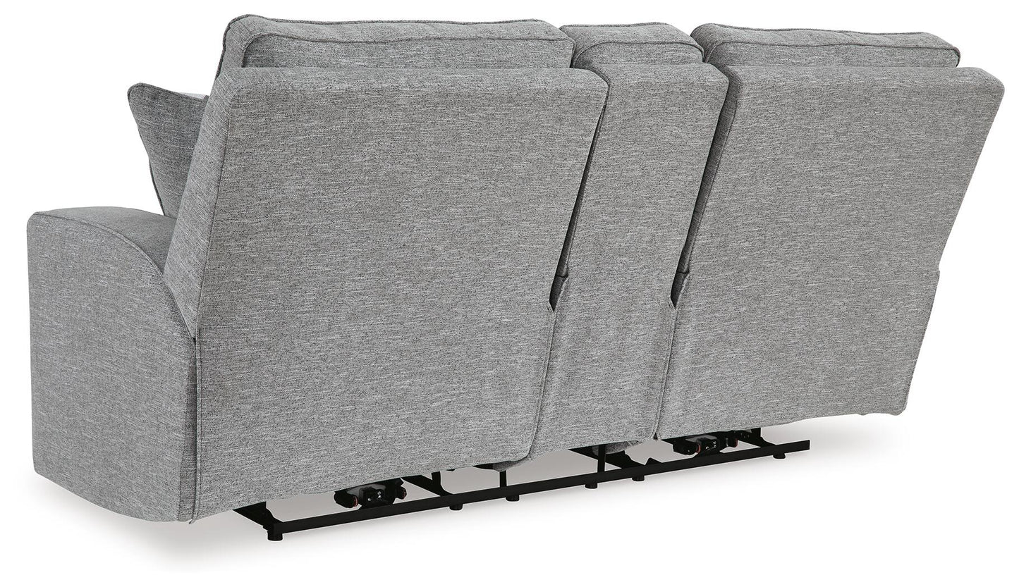 Biscoe PWR REC Loveseat/CON/ADJ HDRST Signature Design by Ashley®
