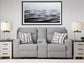 Biscoe PWR REC Loveseat/CON/ADJ HDRST Signature Design by Ashley®