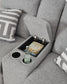 Biscoe PWR REC Loveseat/CON/ADJ HDRST Signature Design by Ashley®